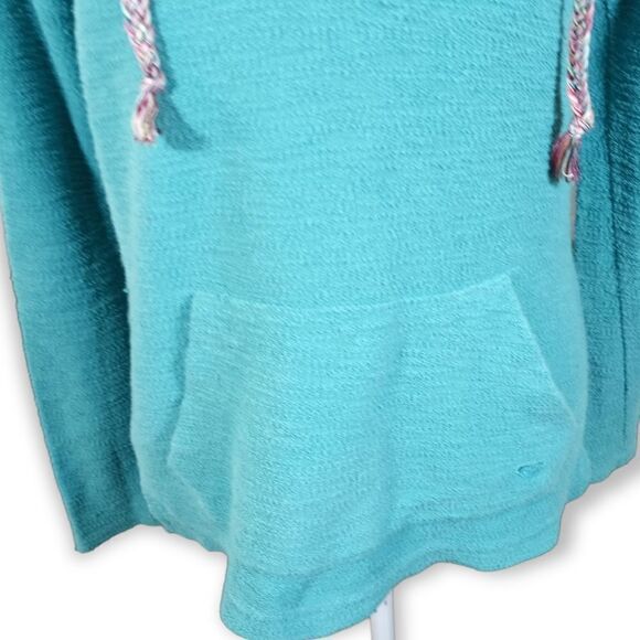 ROXY TURQUOISE HOODIE SZ.S GUC - Picture 3 of 6